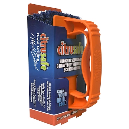 Citrusafe Bryson CitruSafe Grill Scrubber 6 in. H X 3 in. L 3 pc 3100042